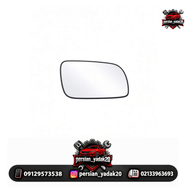 شیشه آیینه چپ لوکانو L7 اصلی
